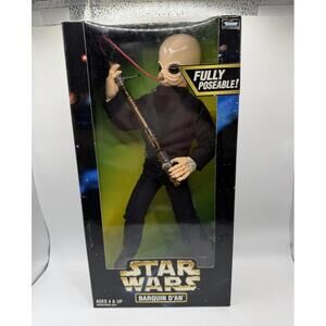 1998 Star Wars Barquin D’an 12’’ Fully Poseable Action Figure Kenner New In Box